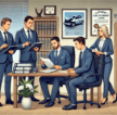 featuring multiple lawyers of different races working together. This visual highlights the diversity and professionalism of the legal team, emphasizing the supportive and reassuring environment they provide for their clients.