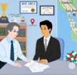 Here are the illustrations for your blog post on finding the best car accident attorney near you in the Bay Area. These visuals highlight the professionalism and supportive nature of legal assistance provided by a local car accident attorney.